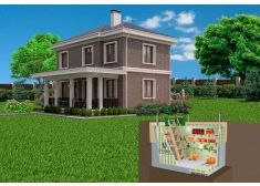 Гринлос Погреб ЛКТ 3500*2000*2000